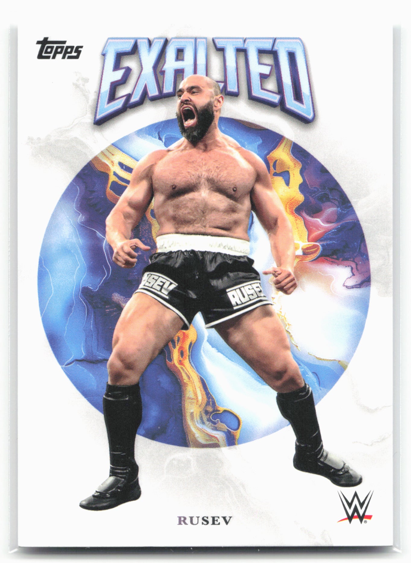 2025 Topps Exalted WWE #46 Rusev