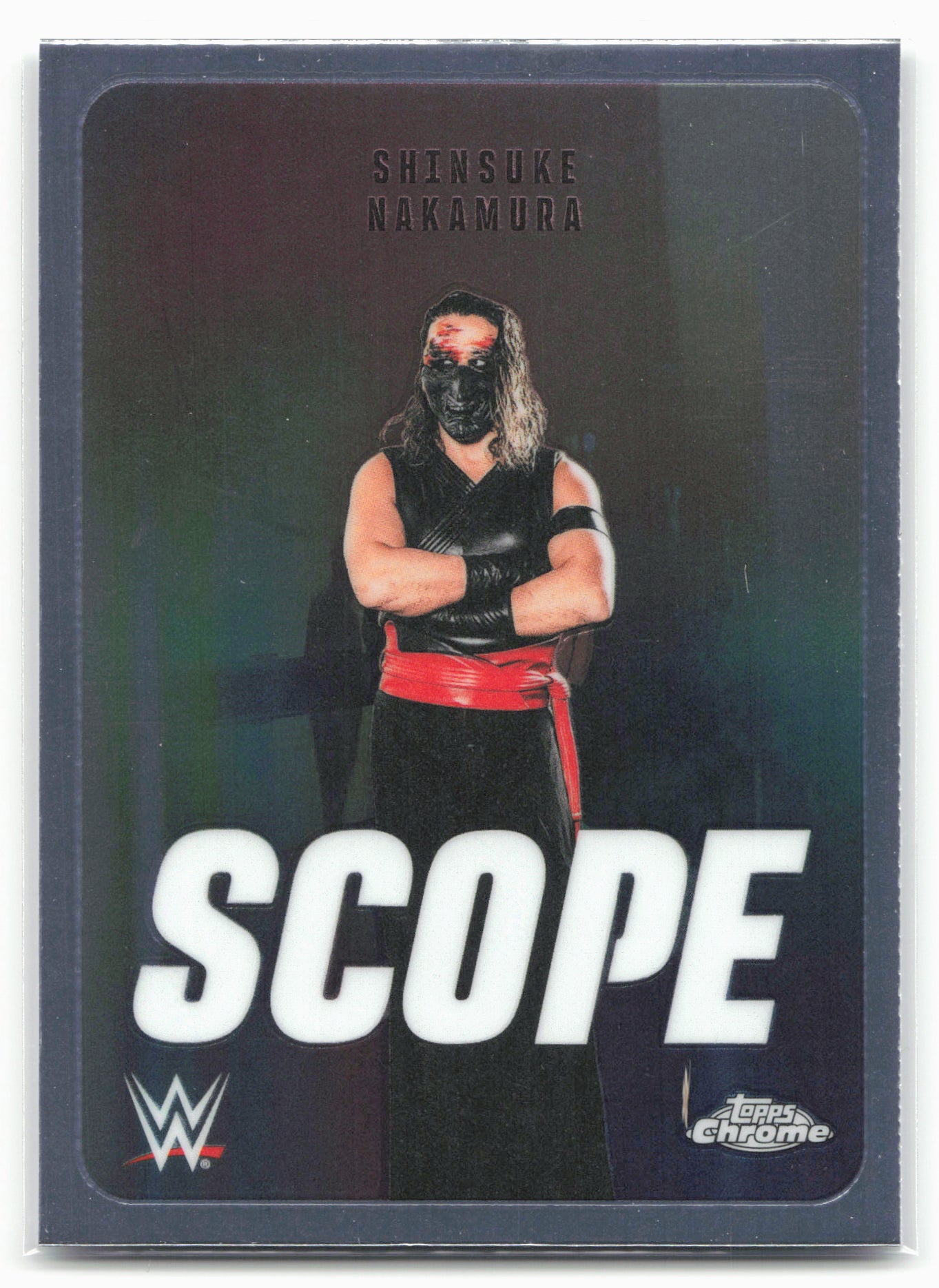 2026 Topps Chrome WWE #SCO-9 Shinsuke Nakamura Scope