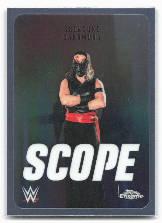 2026 Topps Chrome WWE #SCO-9 Shinsuke Nakamura Scope