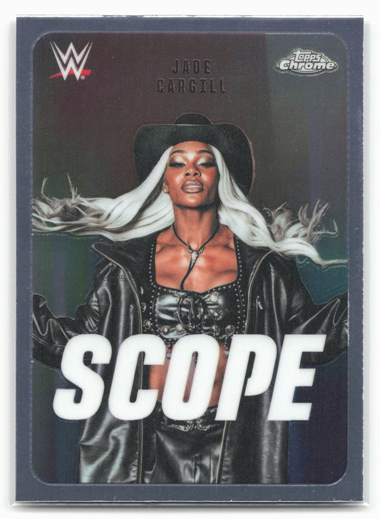 2026 Topps Chrome WWE #SCO-20 Jade Cargill Scope