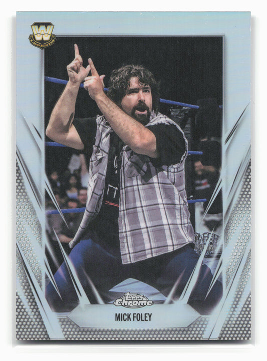 2026 Topps Chrome WWE - Refractor #135 Mick Foley