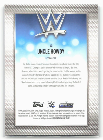 2026 Topps Chrome WWE - Refractor #13 Uncle Howdy