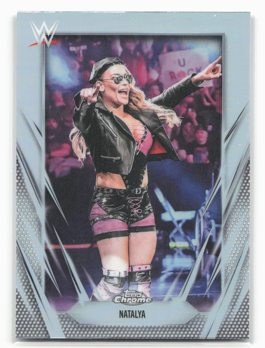 2026 Topps Chrome WWE - Refractor #129 Natalya