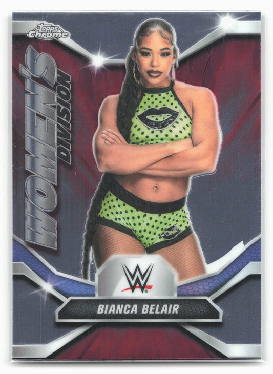 2026 Topps Chrome WWE #WDV-15 Bianca Belair Women's Division