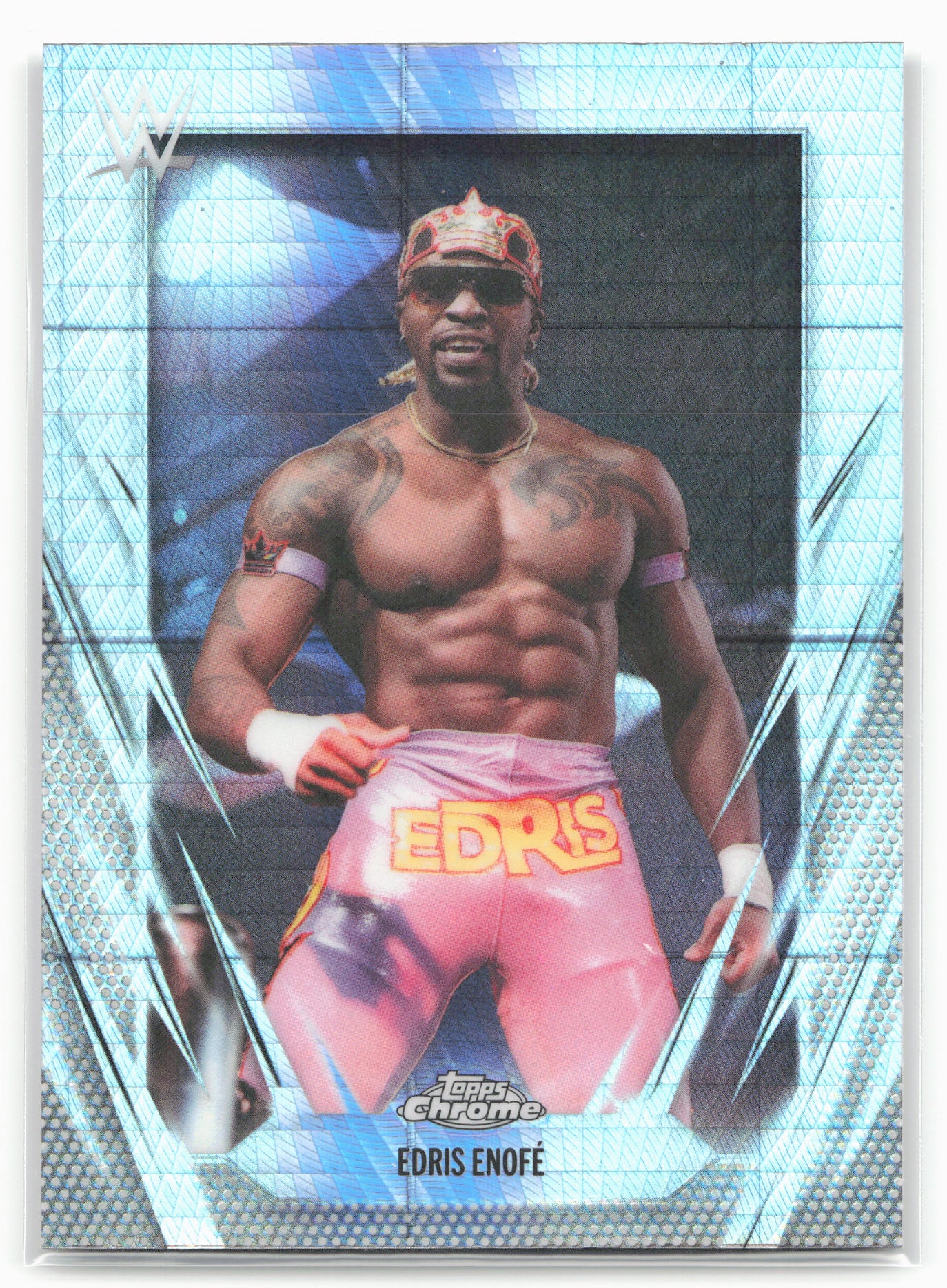 2026 Topps Chrome WWE - Prism Refractor #126 Edris Enofé