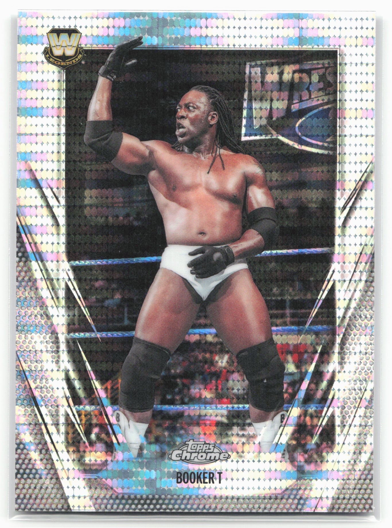 2026 Topps Chrome WWE - Sonar Refractor #71 Booker T