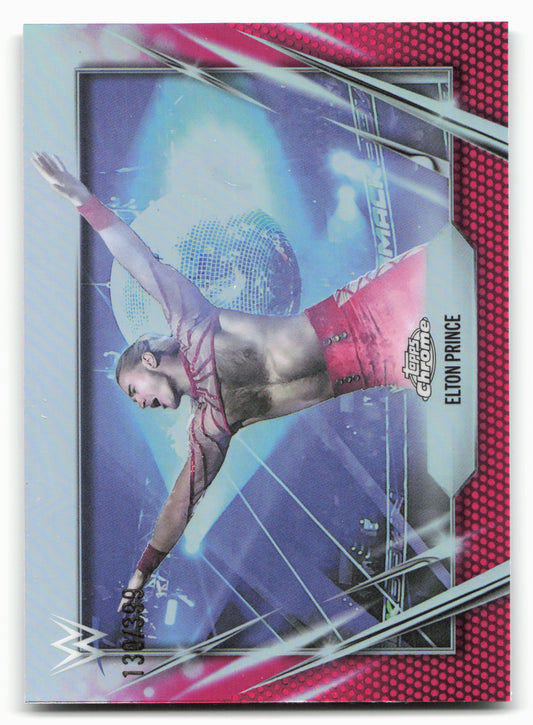 2026 Topps Chrome WWE - Magenta Refractor #81 Elton Prince
