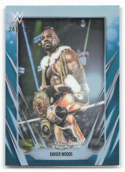 2026 Topps Chrome WWE - Teal Refractor #192 Xavier Woods