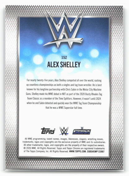 2026 Topps Chrome WWE #152 Alex Shelley