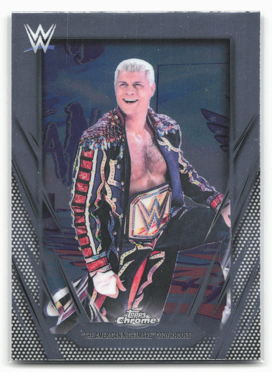 2026 Topps Chrome WWE #21 "The American Nightmare" Cody Rhodes