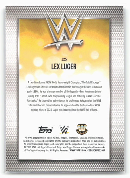 2026 Topps Chrome WWE #125 Lex Luger