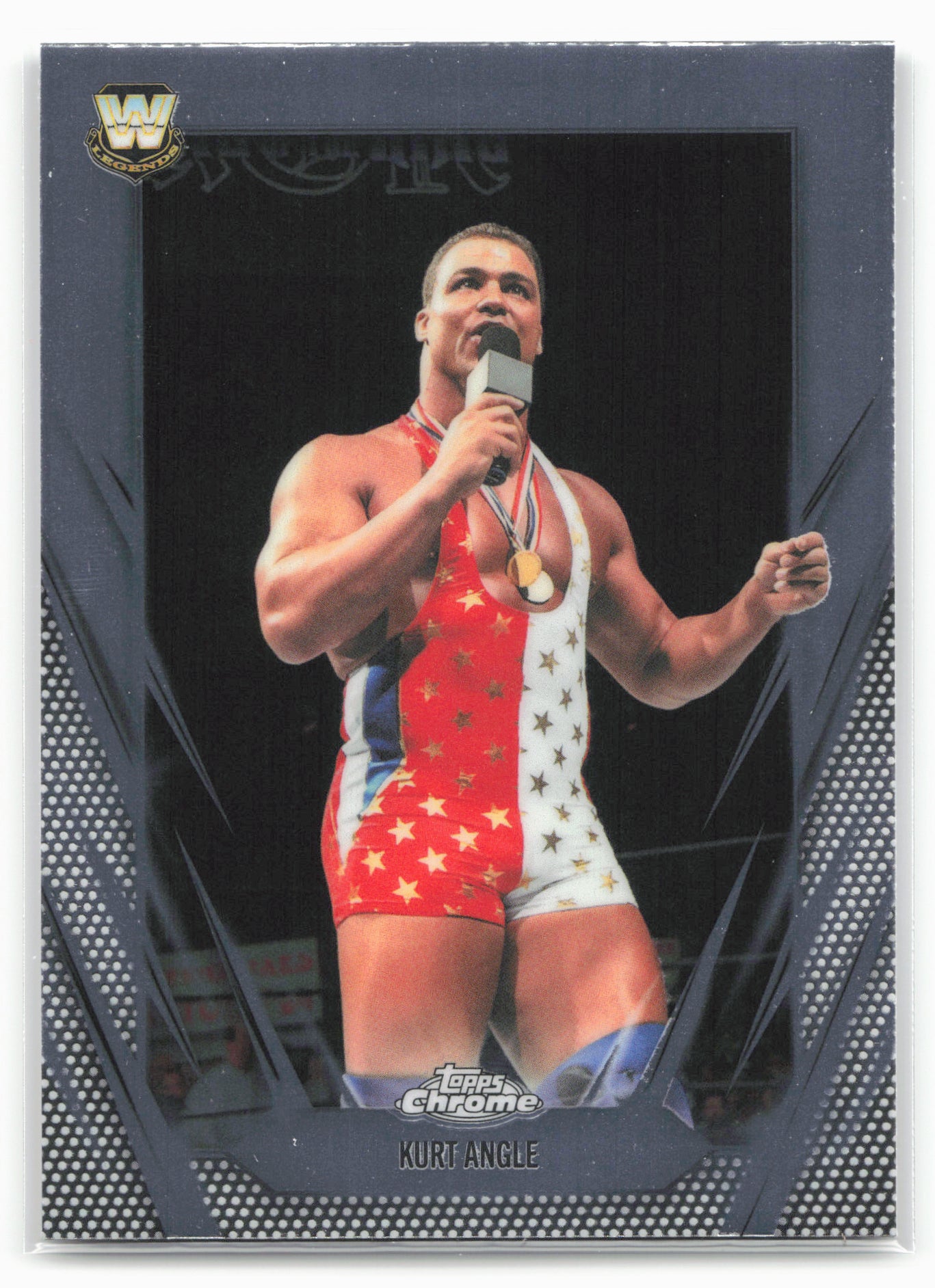 2026 Topps Chrome WWE #123 Kurt Angle