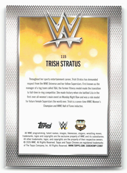 2026 Topps Chrome WWE #115 Trish Stratus