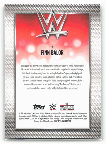 2026 Topps Chrome WWE #5 Finn Bálor