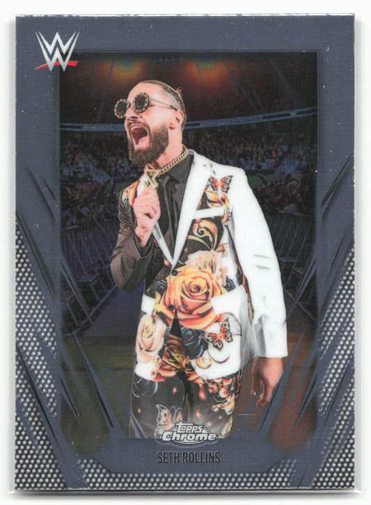 2026 Topps Chrome WWE #40 Seth Rollins