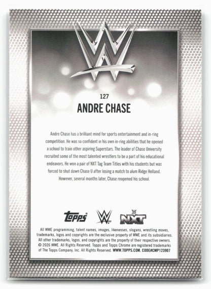 2026 Topps Chrome WWE #127 Andre Chase
