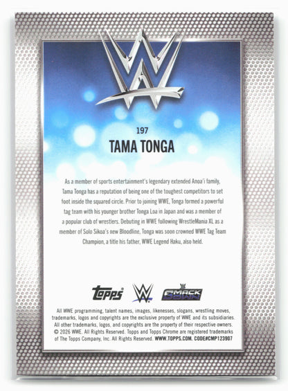 2026 Topps Chrome WWE #197 Tama Tonga
