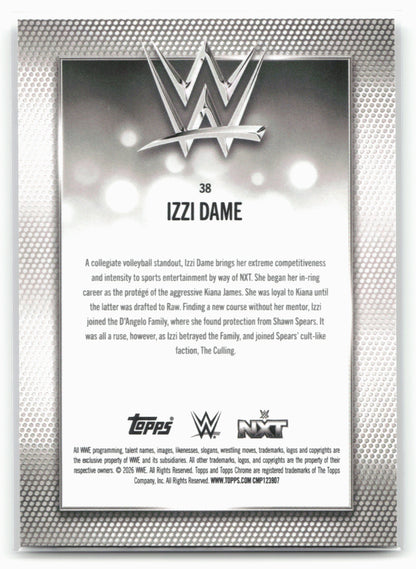 2026 Topps Chrome WWE #38 Izzi Dame