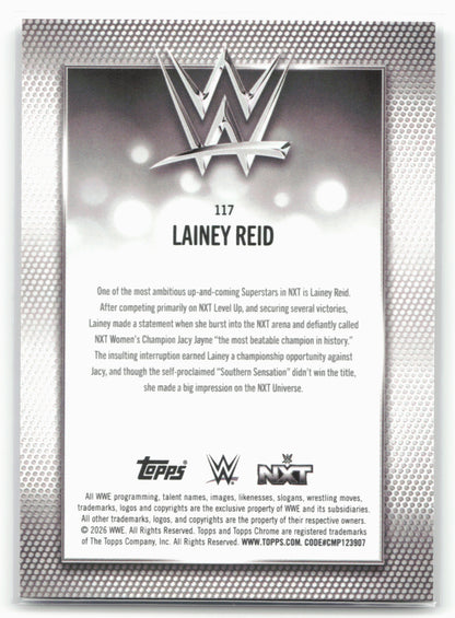 2026 Topps Chrome WWE #117 Lainey Reid