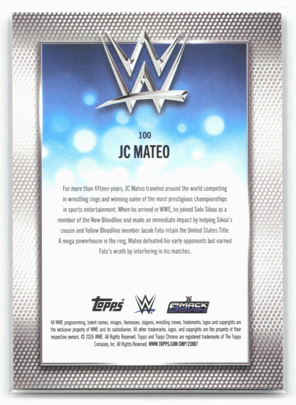 2026 Topps Chrome WWE #100 JC Mateo