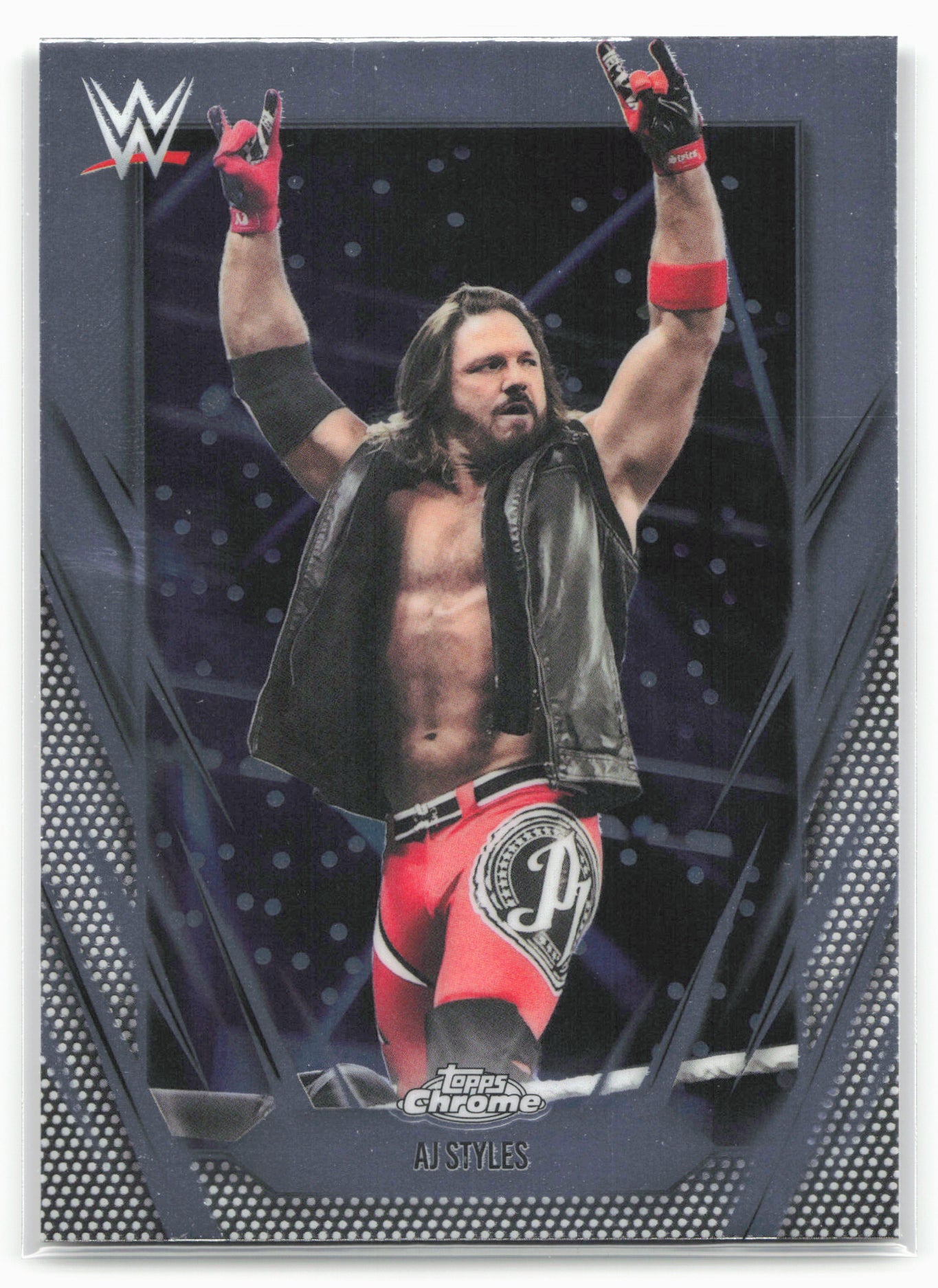 2026 Topps Chrome WWE #47 AJ Styles