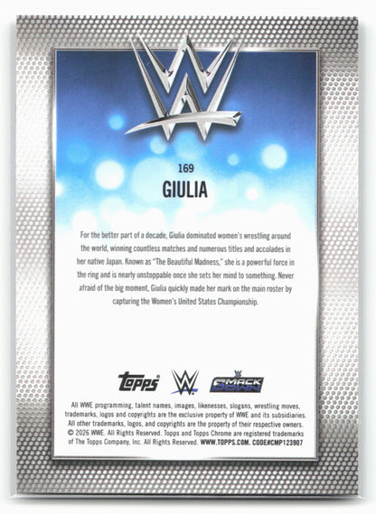 2026 Topps Chrome WWE #169 Giulia
