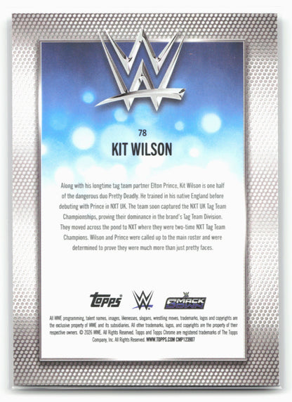 2026 Topps Chrome WWE #78 Kit Wilson