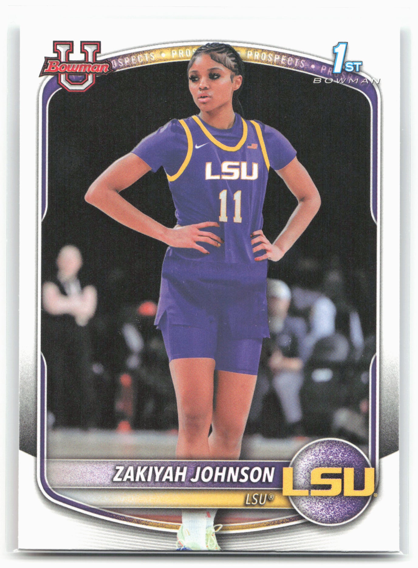 2025-26 Bowman #BPP-73 ZaKiyah Johnson Prospects