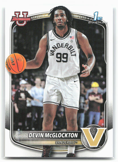 2025-26 Bowman #BPP-56 Devin McGlockton Prospects