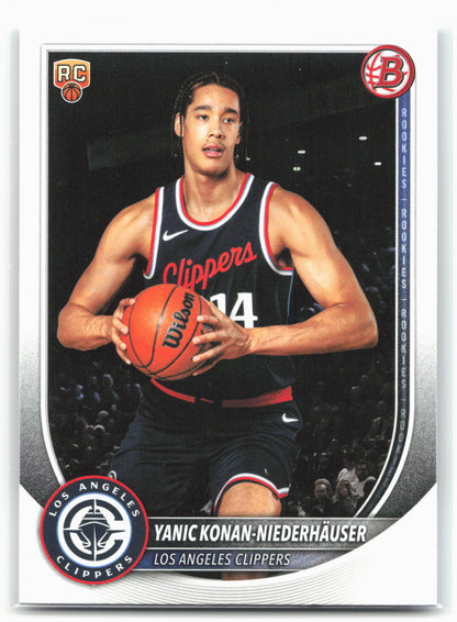 2025-26 Bowman #30 Yanic Konan Niederhäuser