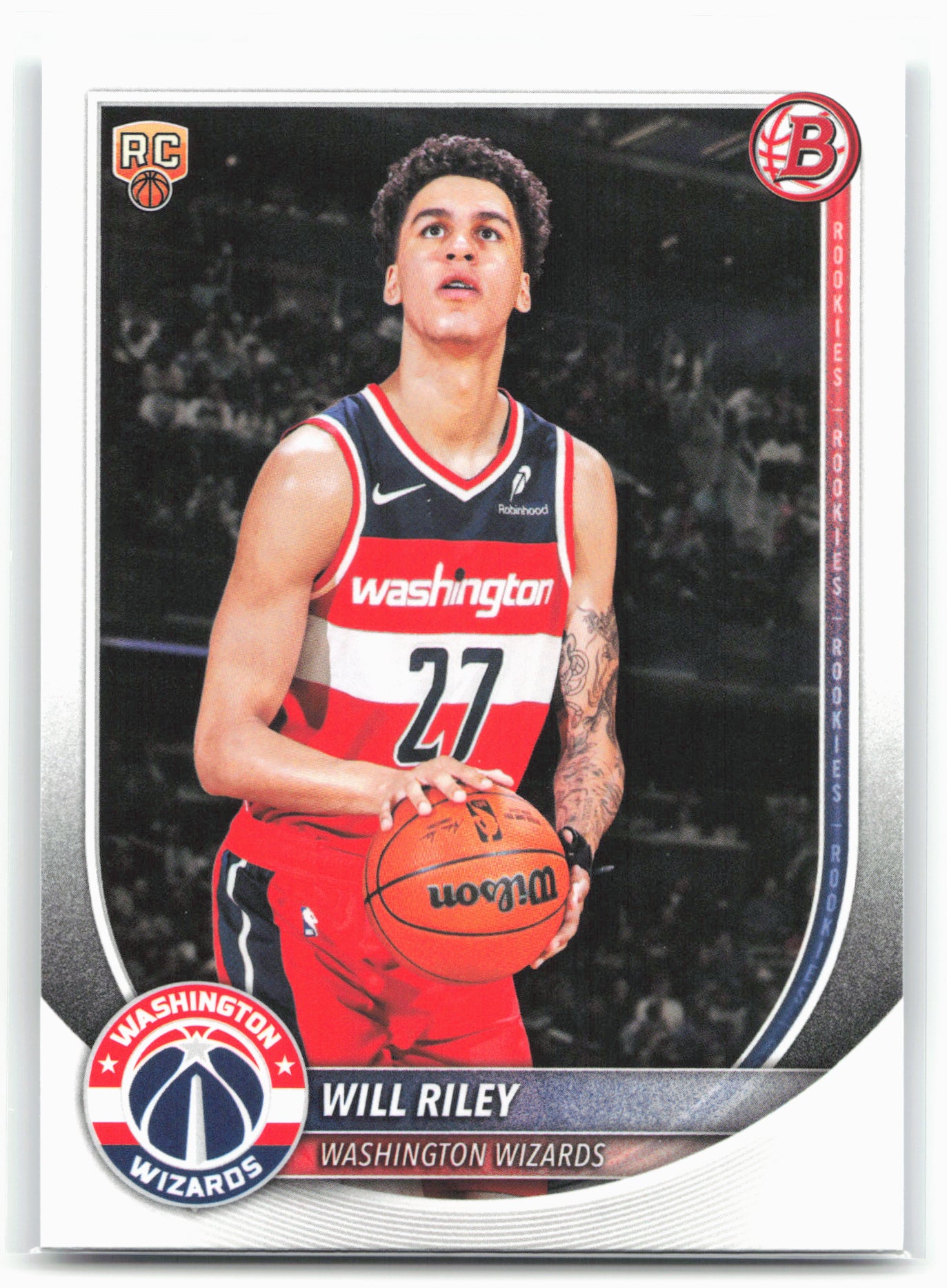 2025-26 Bowman #21 Will Riley
