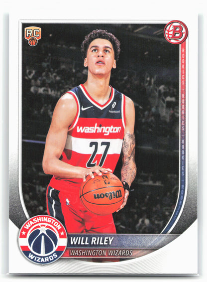 2025-26 Bowman #21 Will Riley