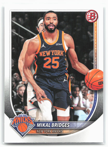 2025-26 Bowman #152 Mikal Bridges
