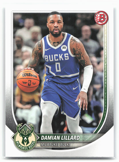 2025-26 Bowman #81 Damian Lillard