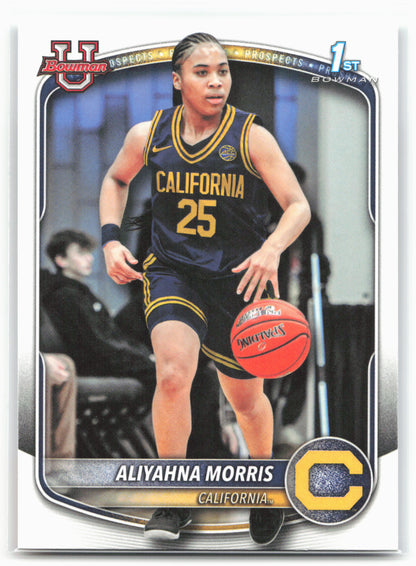 2025-26 Bowman #BPP-76 Aliyahna Morris Prospects