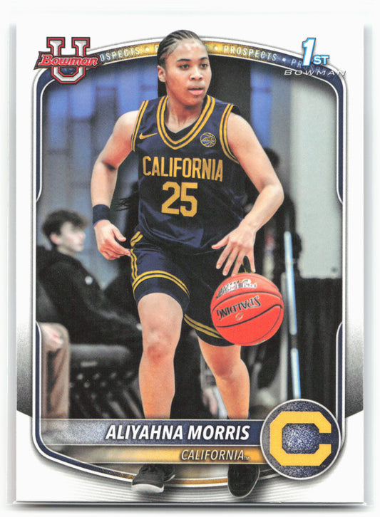 2025-26 Bowman #BPP-76 Aliyahna Morris Prospects