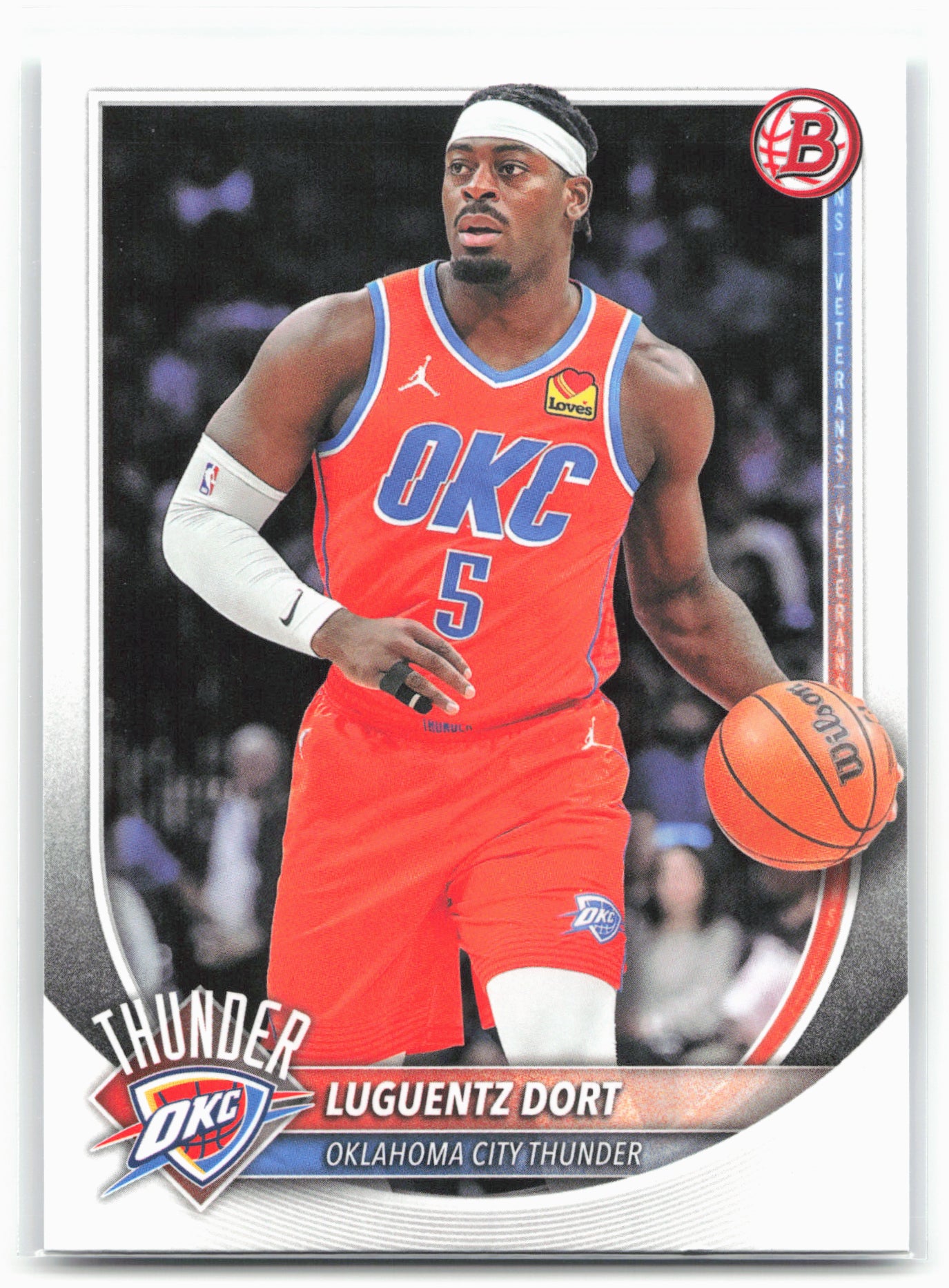 2025-26 Bowman #184 Luguentz Dort