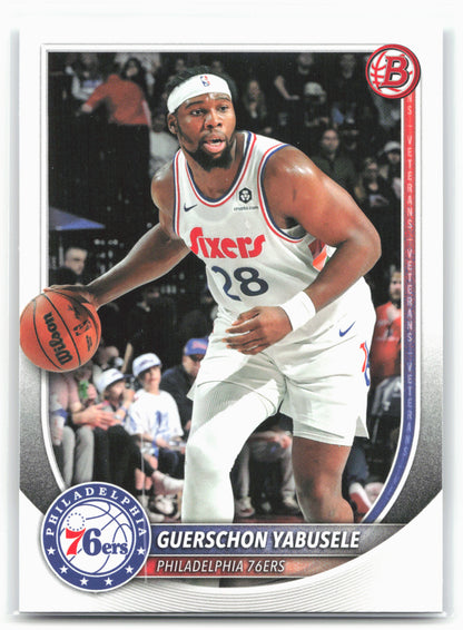 2025-26 Bowman #155 Guerschon Yabusele