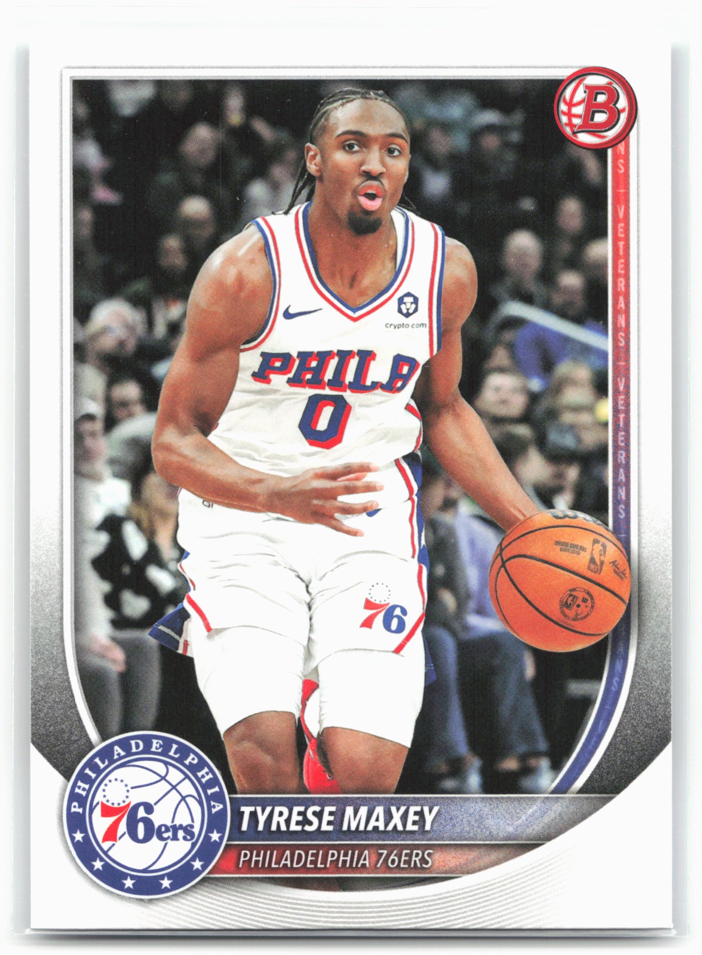2025-26 Bowman #66 Tyrese Maxey