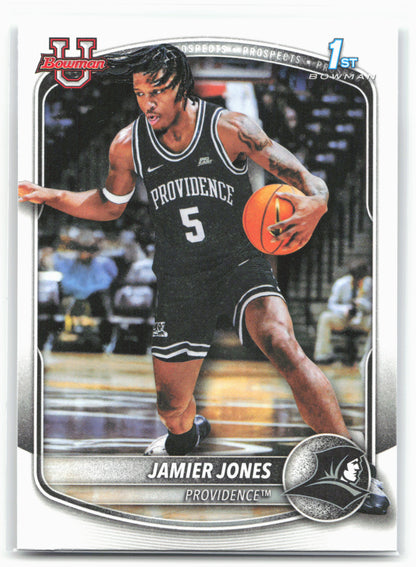 2025-26 Bowman #BPP-59 Jamier Jones Prospects 28009