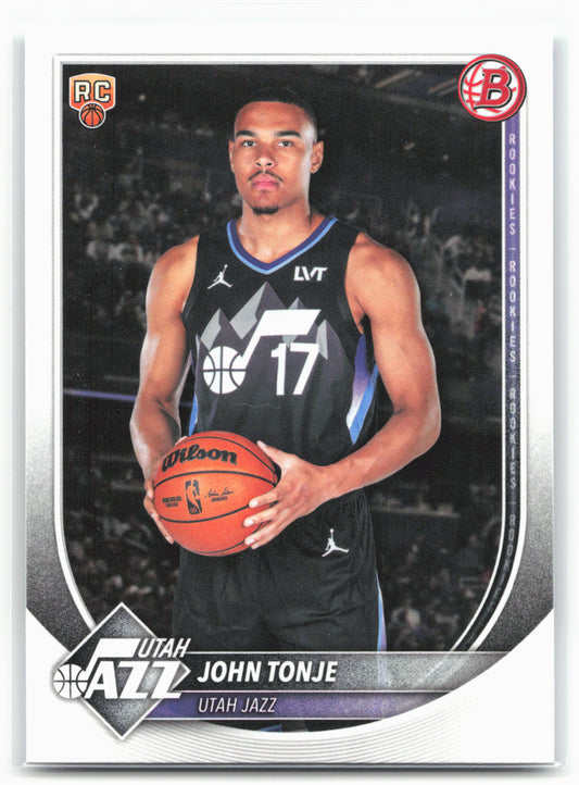 2025-26 Bowman #49 John Tonje