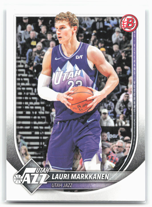 2025-26 Bowman #112 Lauri Markkanen