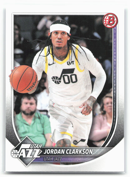 2025-26 Bowman #190 Jordan Clarkson