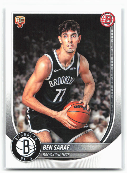 2025-26 Bowman #26 Ben Saraf