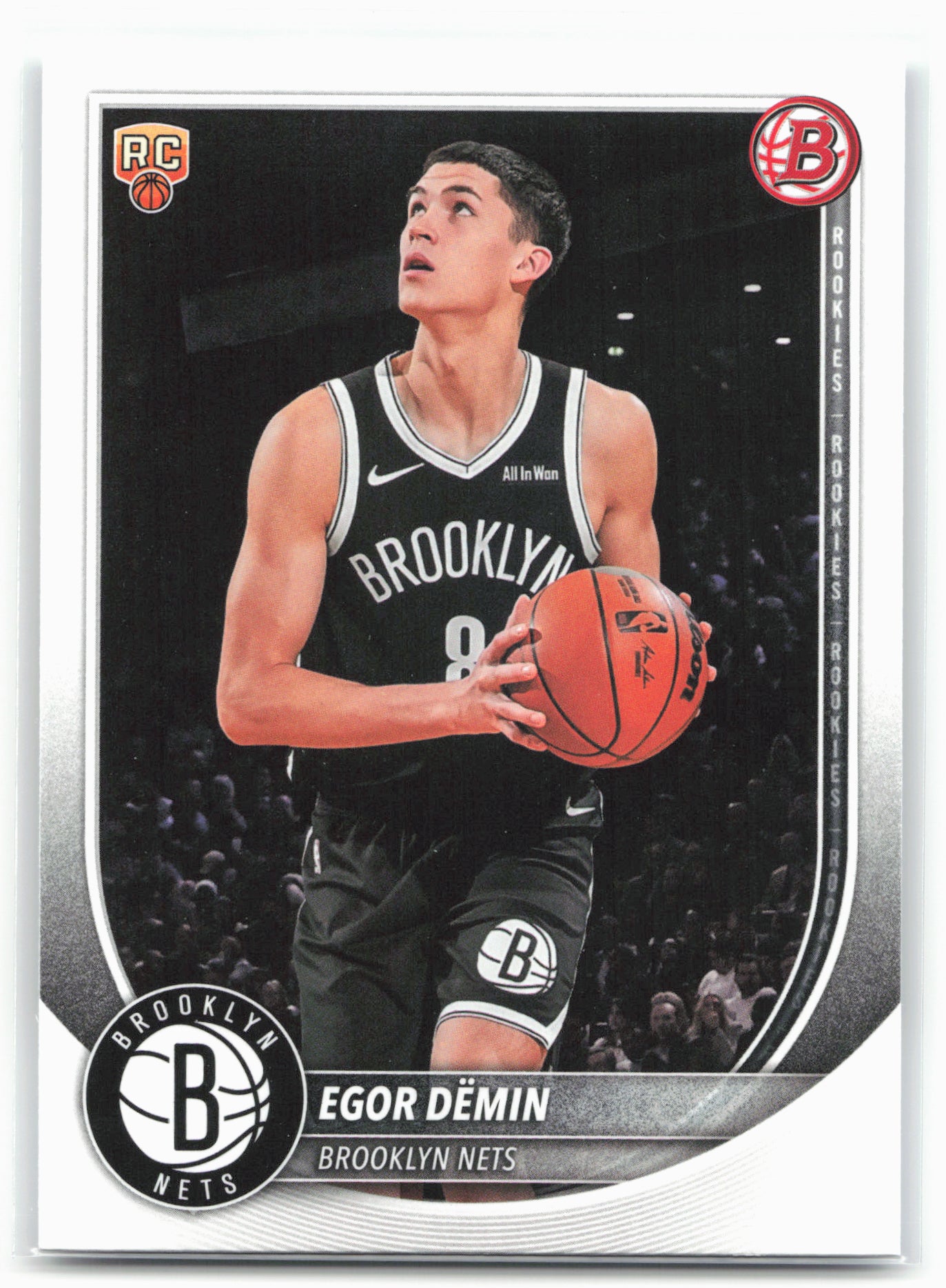 2025-26 Bowman #8 Egor Dëmin