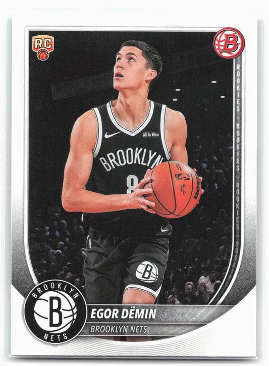 2025-26 Bowman #8 Egor Dëmin