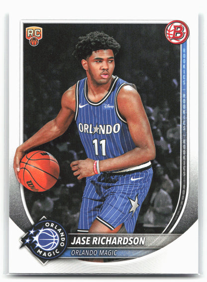 2025-26 Bowman #25 Jase Richardson