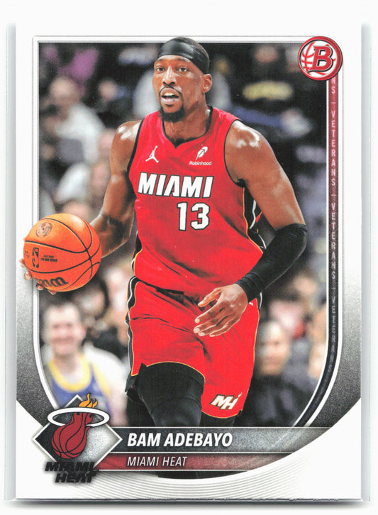 2025-26 Bowman #89 Bam Adebayo 28055