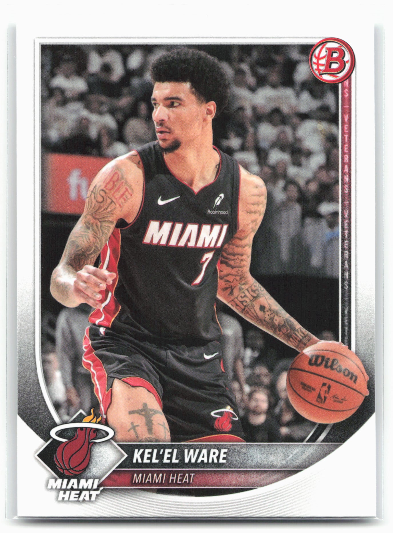 2025-26 Bowman #90 Kel'el Ware