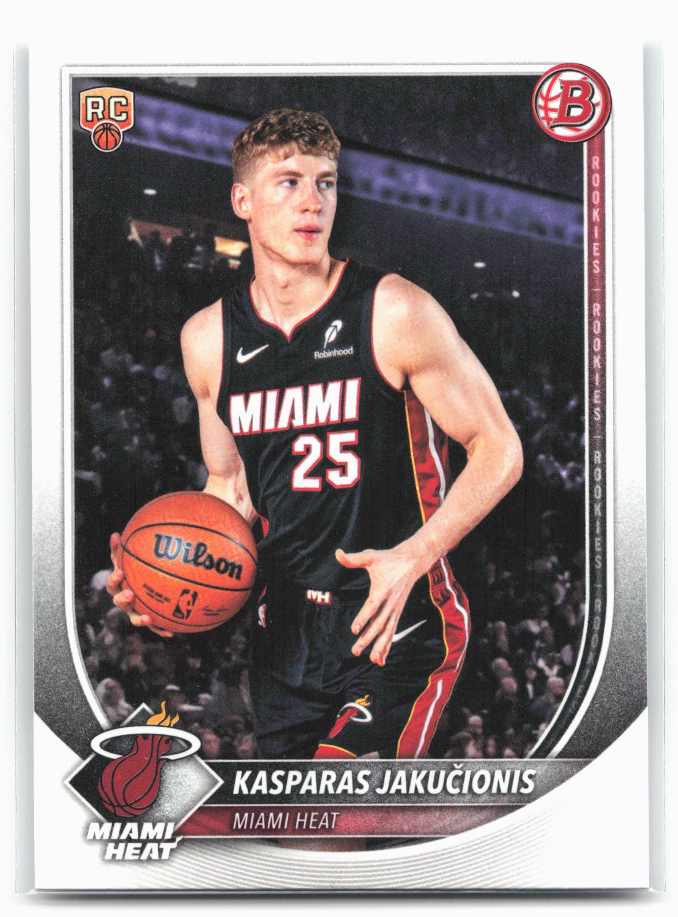 2025-26 Bowman #20 Kasparas Jakučionis